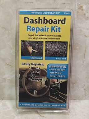 Liquid Leather Dashboard Repair Kit (30-049) - NIB - Includes mini heat iron